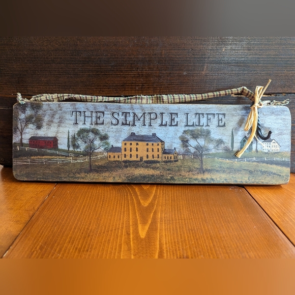 Homemade Other - Homemade "The Simple Life" Country Sign